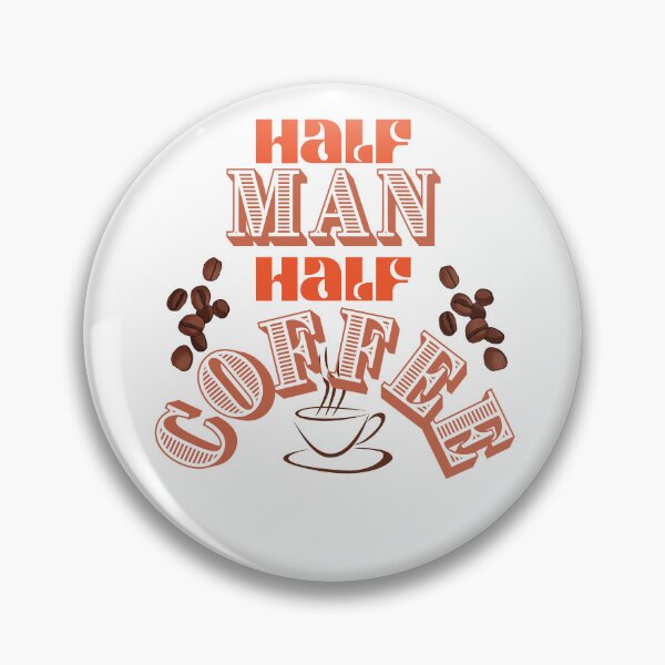 Artikelvorschau, Halber Mann, halber Kaffee entworfen und verkauft von Marilia Rosado Studio.