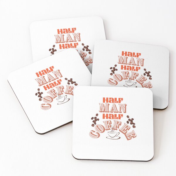 Item preview, Half Man Half Coffee designed and sold by Marilia Rosado Studio.
