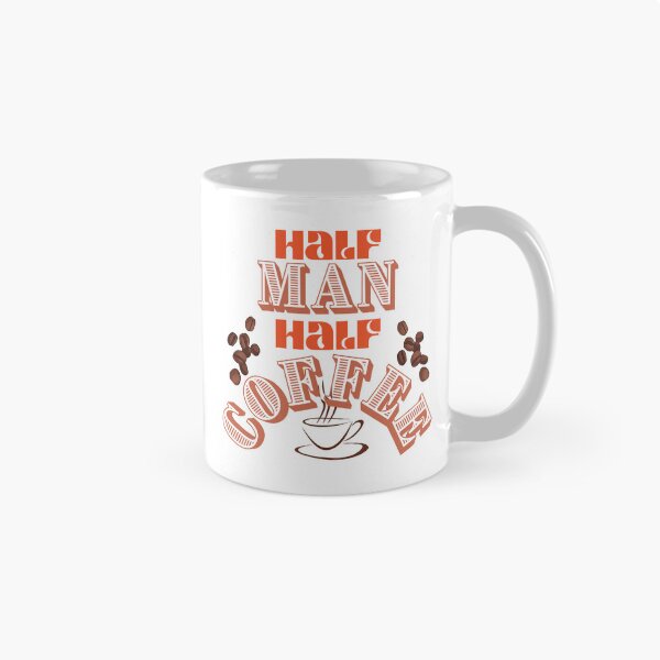Artikelvorschau, Halber Mann, halber Kaffee entworfen und verkauft von Marilia Rosado Studio.