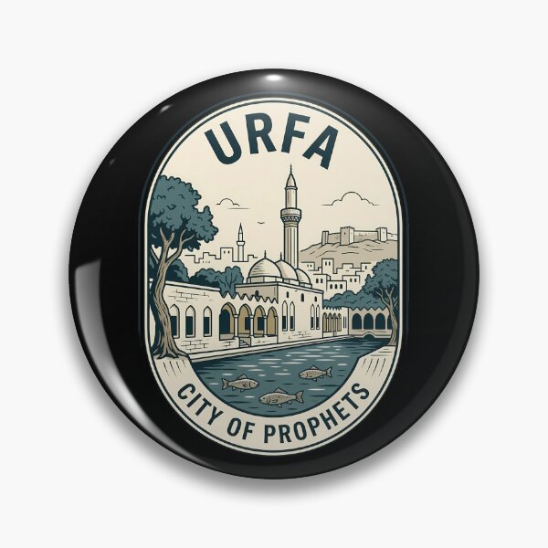 Item preview, Urfa City of Prophets Vintage Travel Emblem designed and sold by k3rstman1.