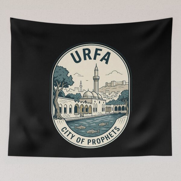 Item preview, Urfa City of Prophets Vintage Travel Emblem designed and sold by k3rstman1.
