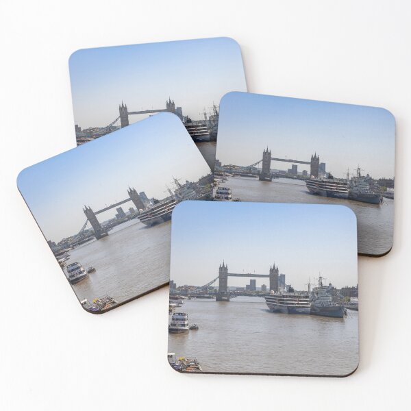 Item preview, London, UK - Tower Bridge and Thames River from London Bridge designed and sold by jrtwynam.