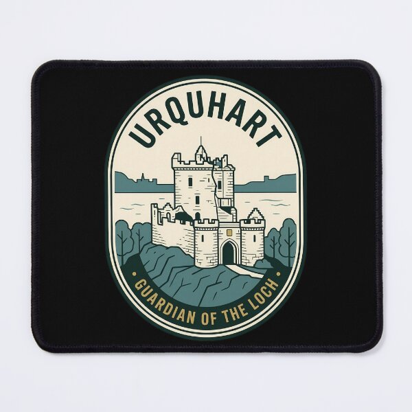 Item preview, Urquhart Castle Scotland Vintage Travel Emblem designed and sold by k3rstman1.