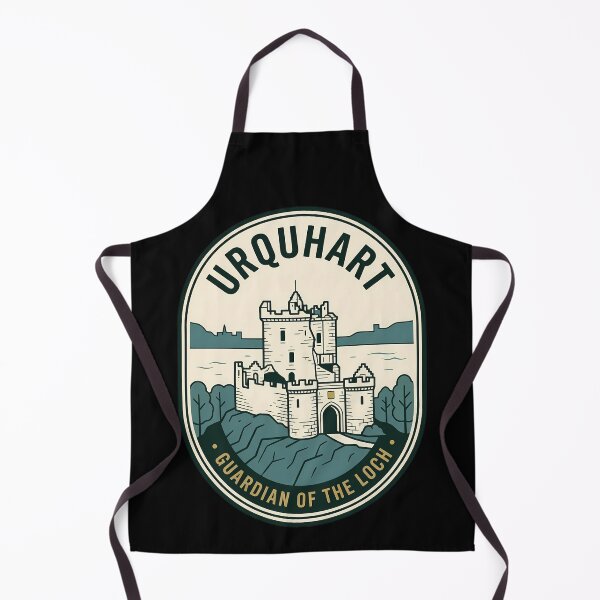 Item preview, Urquhart Castle Scotland Vintage Travel Emblem designed and sold by k3rstman1.