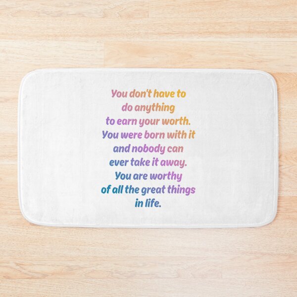 Item preview, You Are Worthy  designed and sold by MiriamStichel.