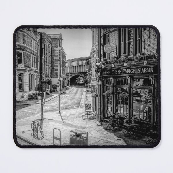 Item preview, London, UK - Cityscape at Tooley and Bermondsey Streets in Black and White designed and sold by jrtwynam.