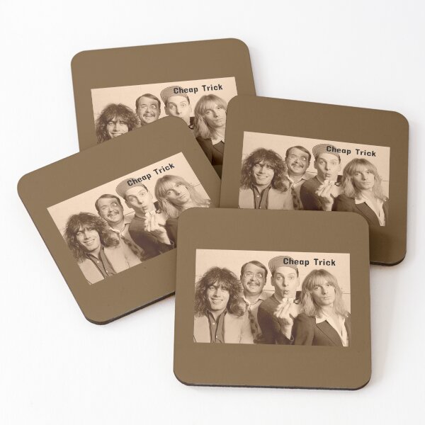 Item preview, Vintage Cheap Trick Sepia Tone Poster designed and sold by Halifaxartguy.