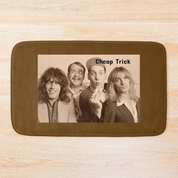 Artikelvorschau, Vintage Cheap Trick Sepia-Poster entworfen und verkauft von Halifaxartguy.