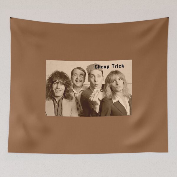 Item preview, Vintage Cheap Trick Sepia Tone Poster designed and sold by Halifaxartguy.