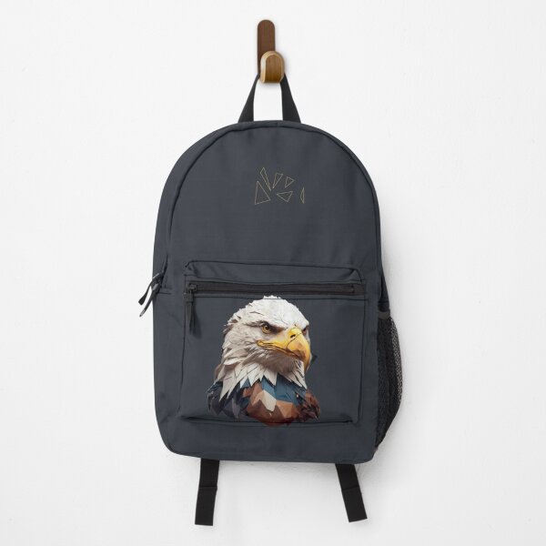 Item preview, Polygonal Patriotic Eagle Portrait designed and sold by Prachodayat Artworks.