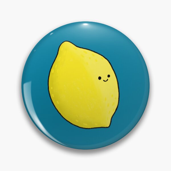 Item preview, Lemon pattern on blue background designed and sold by BluluStudio.