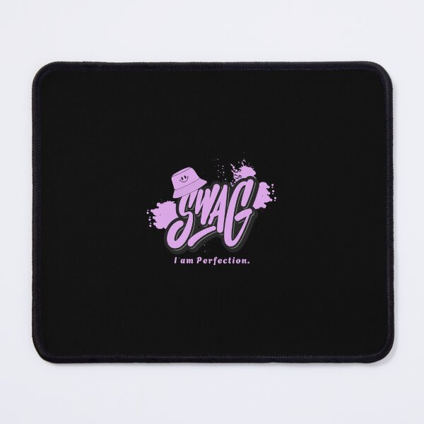 Item preview, Swag - I am Perfection - Urban Streetwear & Retro Cool Aesthetic Quote designed and sold by Velouria Universe.