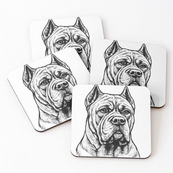 Item preview, Cane Corso Line Art | Premium Dog Illustration designed and sold by zenithviv.
