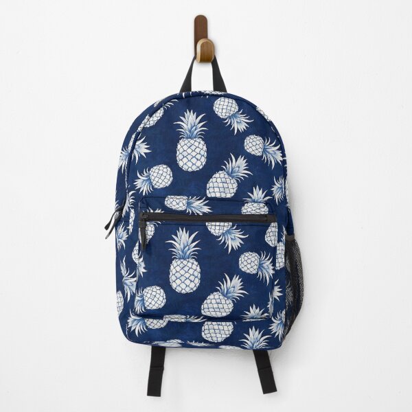 Item preview, Indigo Topical Pineapples Watercolor designed and sold by AOCollections.