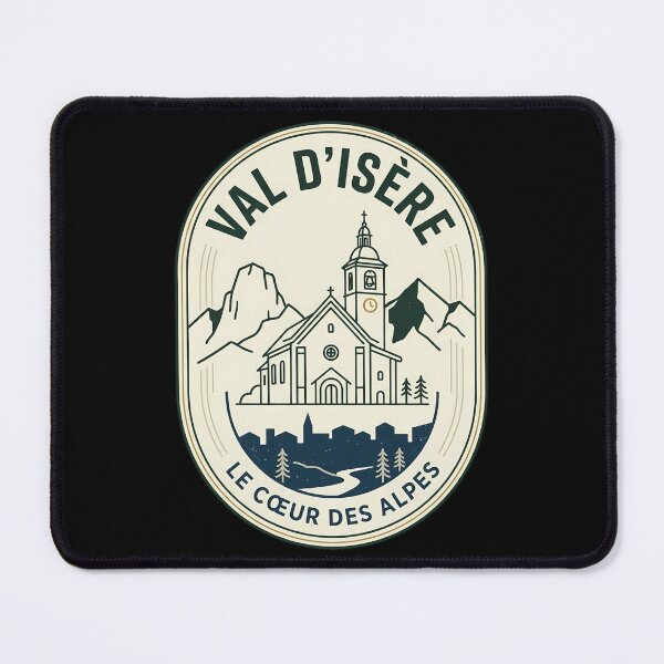 Item preview, Val d'Isere French Alps Vintage Travel Emblem designed and sold by k3rstman1.