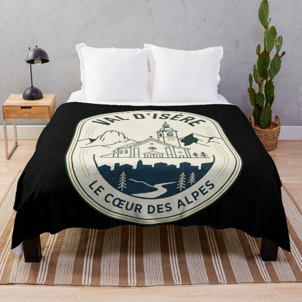 Item preview, Val d'Isere French Alps Vintage Travel Emblem designed and sold by k3rstman1.