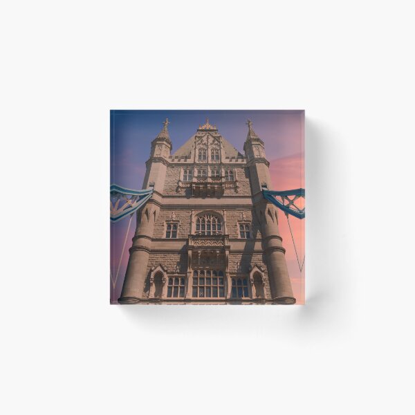 Item preview, London, UK - Tower Bridge at Sunset Viewed from Below designed and sold by jrtwynam.