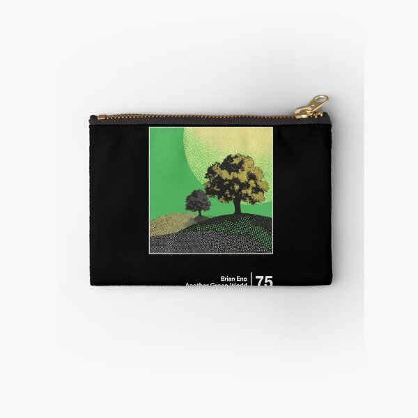 Aperçu de l'œuvre Un autre monde vert - Conception graphique minimaliste créée et vendue par Saudade--.