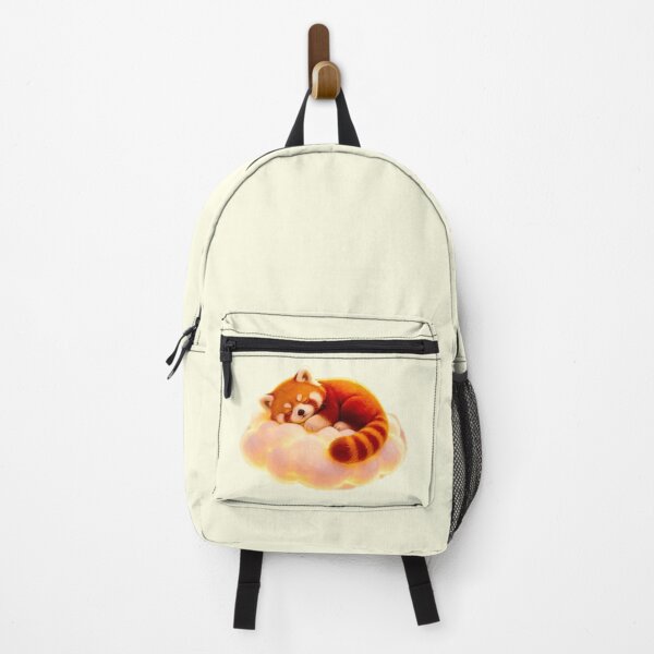 Item preview, Cozy Watercolor Red Panda Sleeping on a Cloud designed and sold by kchechare09art.