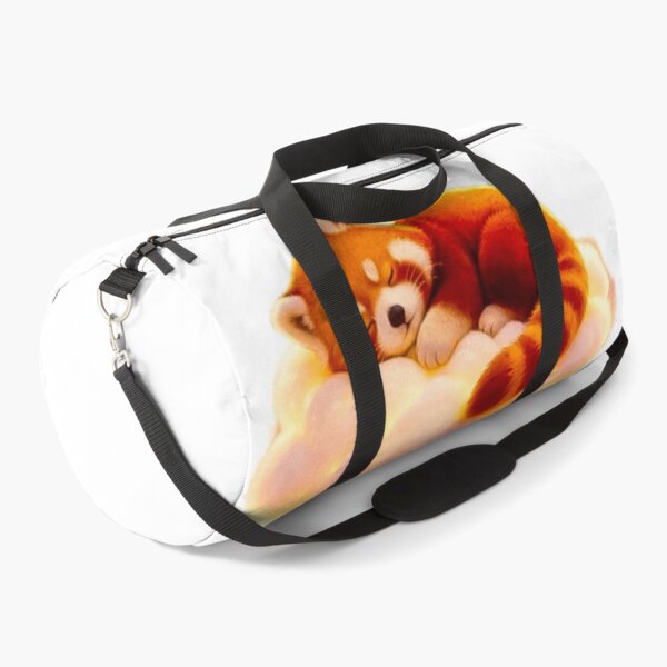 Item preview, Cozy Watercolor Red Panda Sleeping on a Cloud designed and sold by kchechare09art.