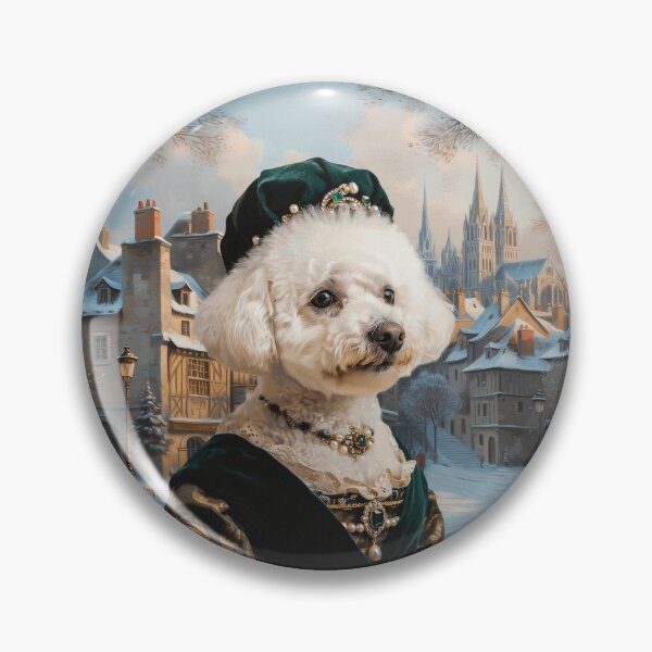 Item preview, Royal Bichon Winter Portrait designed and sold by DashiellCrowe.