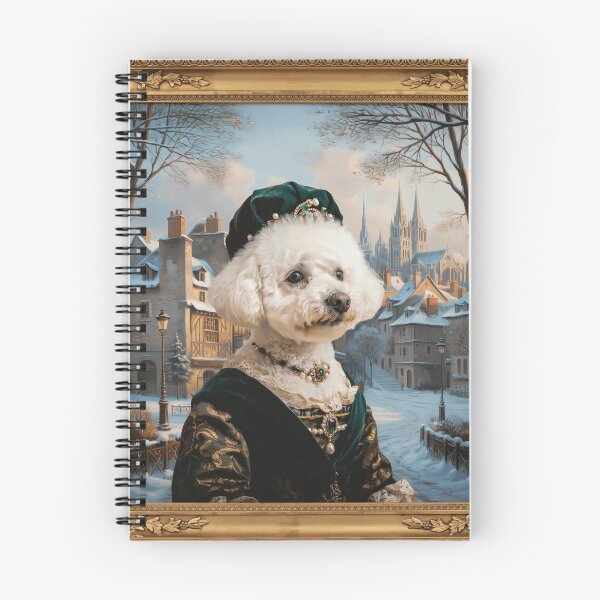 Item preview, Royal Bichon Winter Portrait designed and sold by DashiellCrowe.