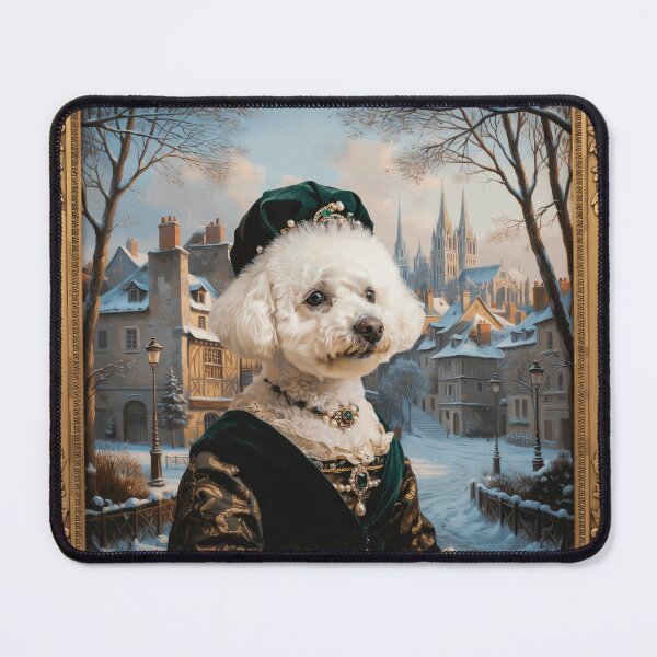 Item preview, Royal Bichon Winter Portrait designed and sold by DashiellCrowe.