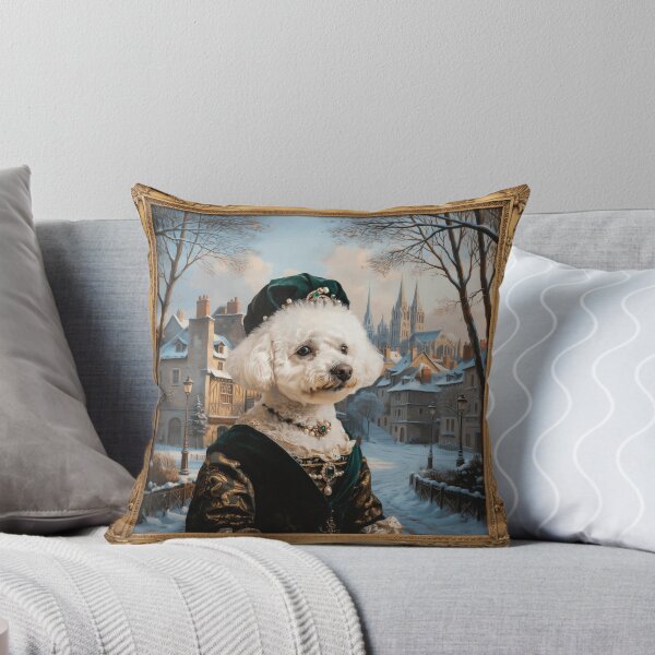 Item preview, Royal Bichon Winter Portrait designed and sold by DashiellCrowe.