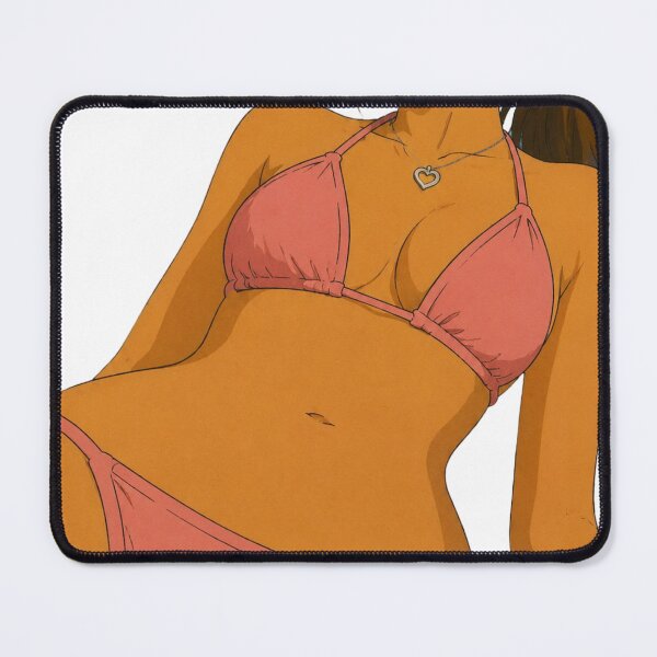 Item preview, Pink Bikini Pin-Up | Summer Beach Beauty Illustration | Classic Western Animation Style designed and sold by  Hollow Moon Studios..