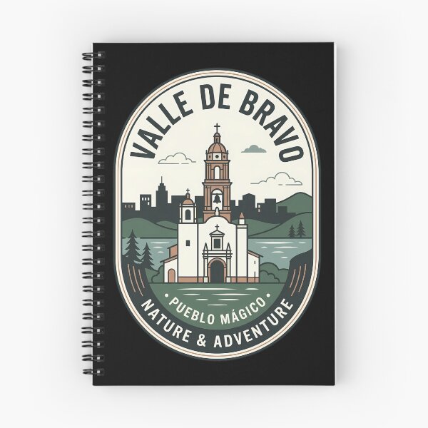Item preview, Valle De Bravo Mexico Vintage Travel Emblem designed and sold by k3rstman1.