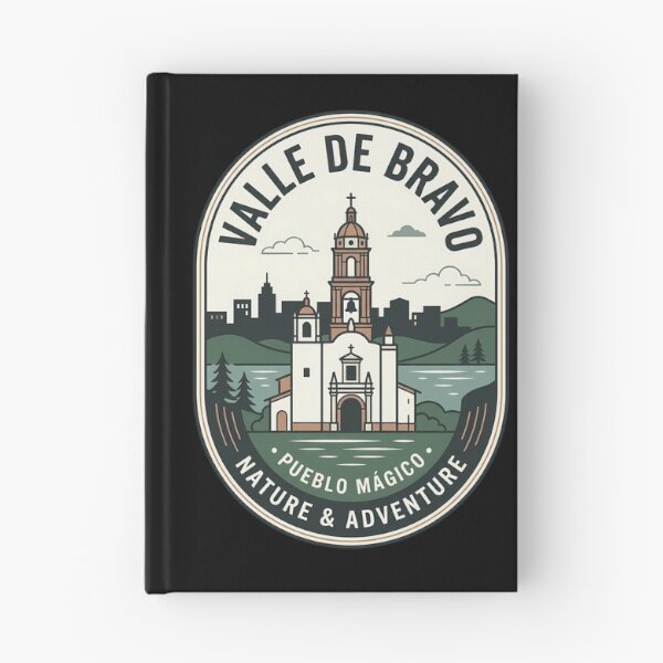 Item preview, Valle De Bravo Mexico Vintage Travel Emblem designed and sold by k3rstman1.
