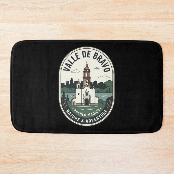 Item preview, Valle De Bravo Mexico Vintage Travel Emblem designed and sold by k3rstman1.