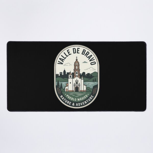 Item preview, Valle De Bravo Mexico Vintage Travel Emblem designed and sold by k3rstman1.