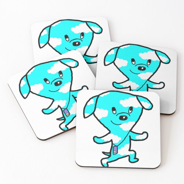 Item preview, Sky Pup - Cute Blue Cloud Dog designed and sold by NAPIPIPIarts.