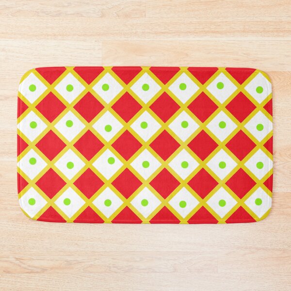Item preview, Bold Geometric Diamond Pattern | Retro Red Yellow Black Seamless Abstract Design designed and sold by HopeAndHustle.