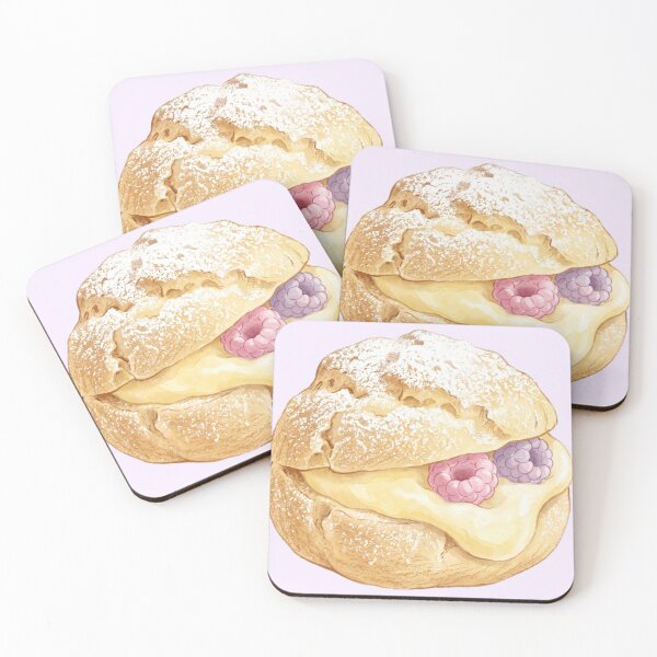 Item preview, Sweet Choux Pastry with Vanilla Cream and Berries designed and sold by 0Zetgest.