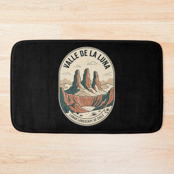 Item preview, Valle De La Luna Chile Vintage Travel Emblem designed and sold by k3rstman1.