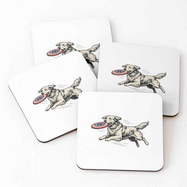 Item preview, Patriotic Frisbee Retriever designed and sold by Roy & Tiffany.