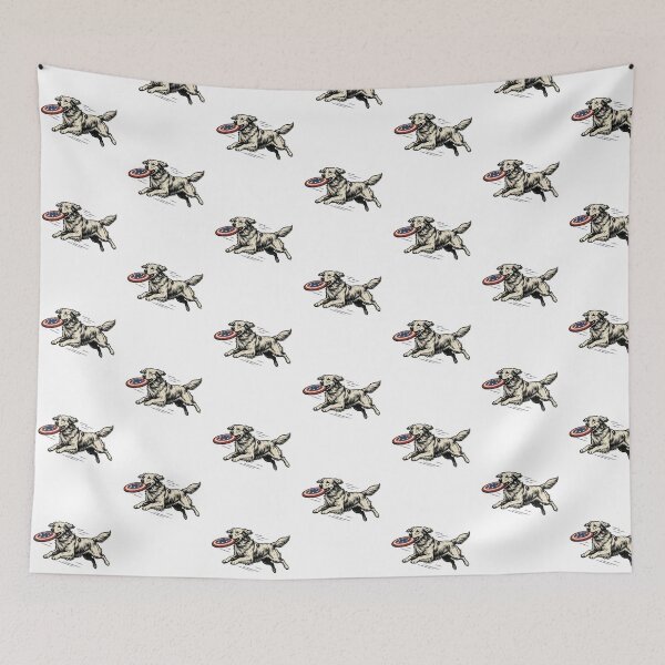 Item preview, Patriotic Frisbee Retriever designed and sold by Roy & Tiffany.