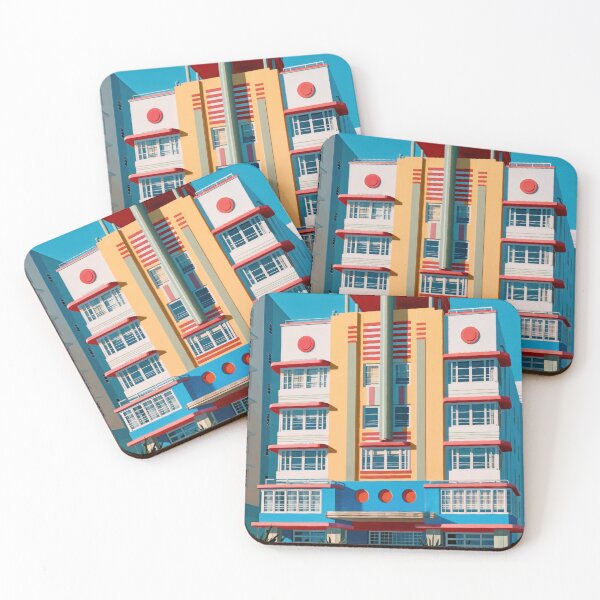 Item preview, Wall Art - Postcard - Deco City Vibrance designed and sold by ForeverPrintsOK.