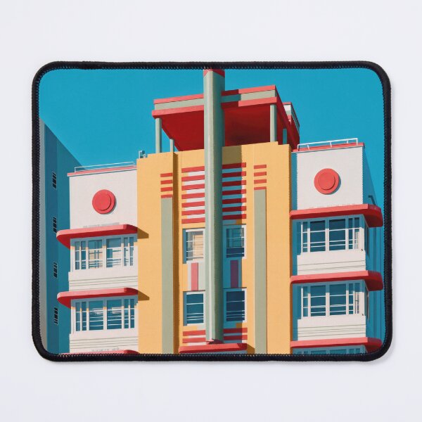 Item preview, Wall Art - Postcard - Deco City Vibrance designed and sold by ForeverPrintsOK.