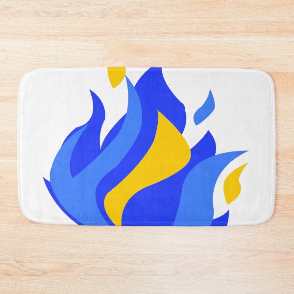 Item preview, Blue and yellow flame designed and sold by yuretzius.