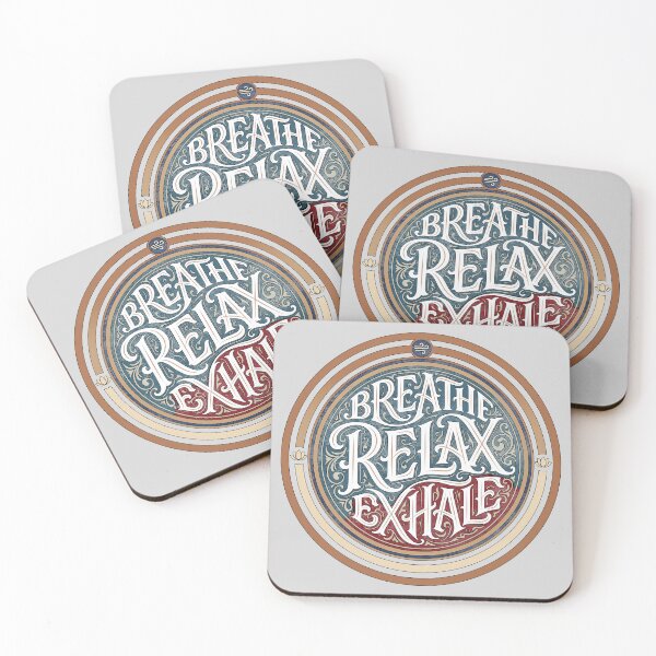 Item preview, Breathe, Relax, Exhale Gothic Blackletter Style designed and sold by JumpJammiesTees.