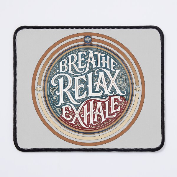 Item preview, Breathe, Relax, Exhale Gothic Blackletter Style designed and sold by JumpJammiesTees.