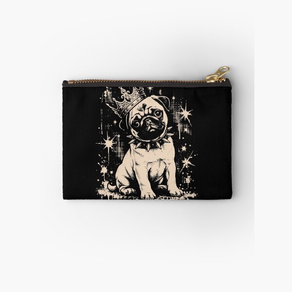 Item preview, Grunge Punk Dog with Crown and Spiked Collar designed and sold by gunaone-design.