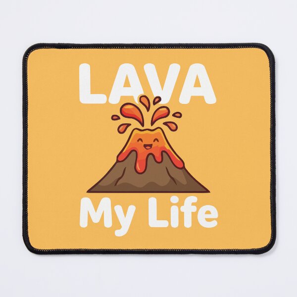 Item preview, Lava My Life Cute Volcano Kawaii Love Pun designed and sold by Amir Faysal.