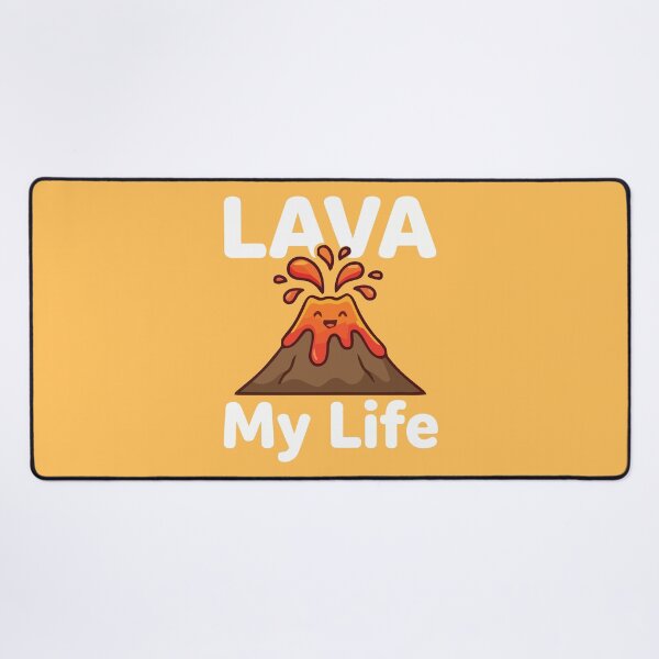 Item preview, Lava My Life Cute Volcano Kawaii Love Pun designed and sold by Amir Faysal.