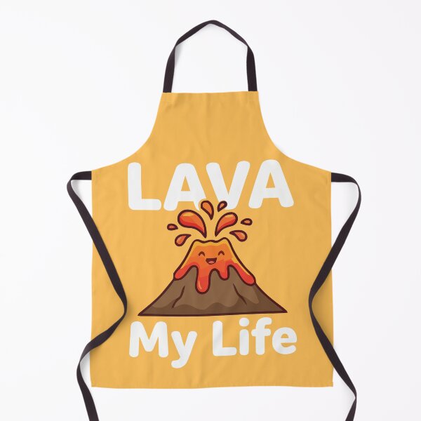 Item preview, Lava My Life Cute Volcano Kawaii Love Pun designed and sold by Amir Faysal.