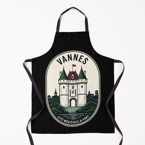 Item preview, Vannes France Cité Médiévale Vintage Travel Emblem designed and sold by k3rstman1.