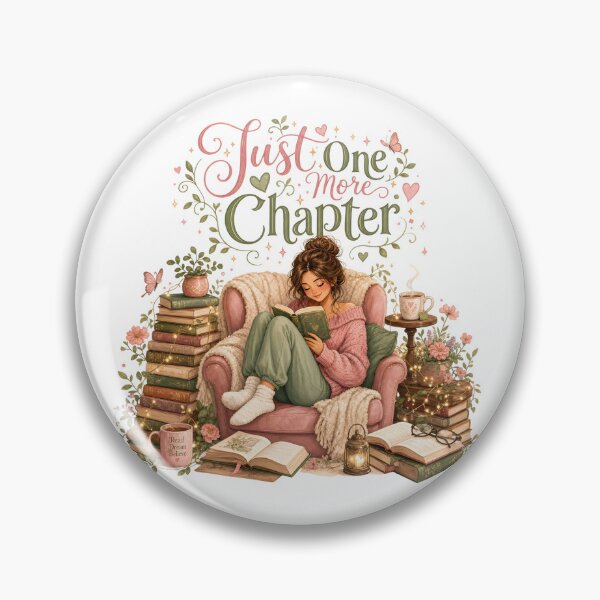 Item preview, Just One More Chapter  designed and sold by Whimsy Petal and Co..